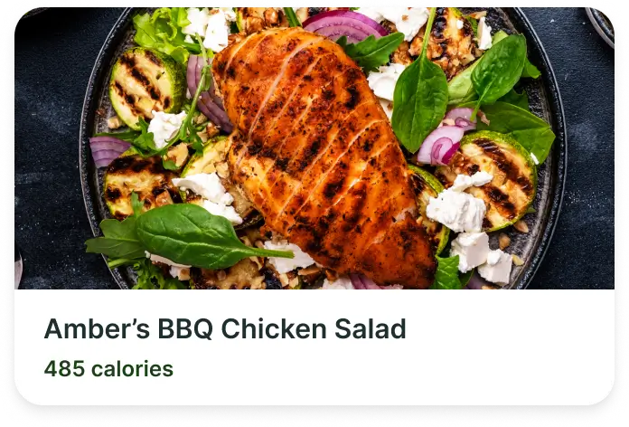 Ambers BBQ Chicken Salad